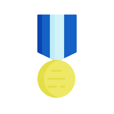 wired flat 1884 military medal