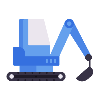 wired flat 838 digger